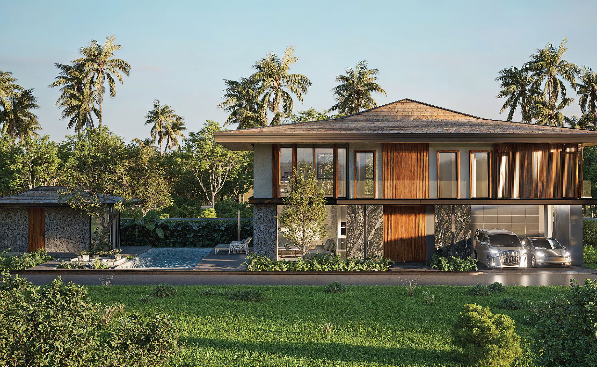 Aqua Plus Beach front Villa