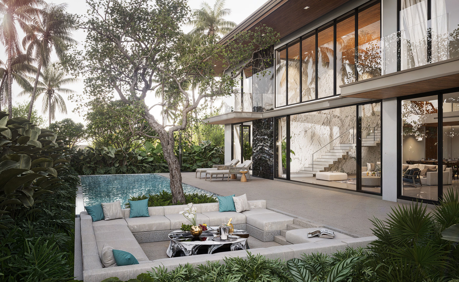 Aqua Plus Beach front Villa